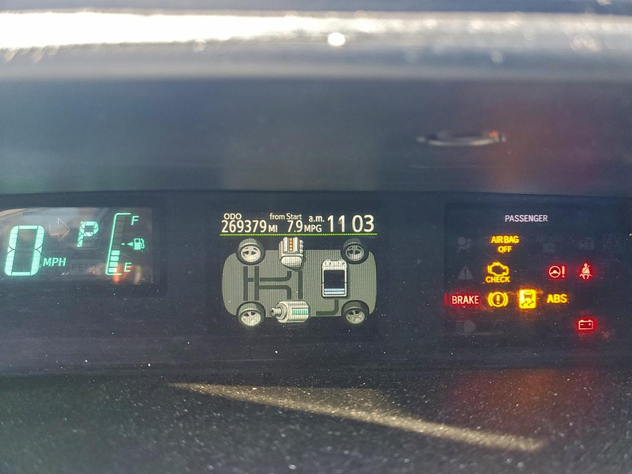 2012 Toyota Prius C VIN: JTDKDTB34C1512591 Lot: 93754635