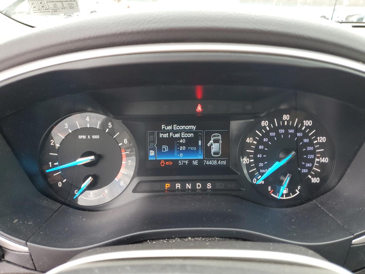 2016 Ford Fusion Se VIN: 1FA6P0H70G5100027 Lot: 91036175