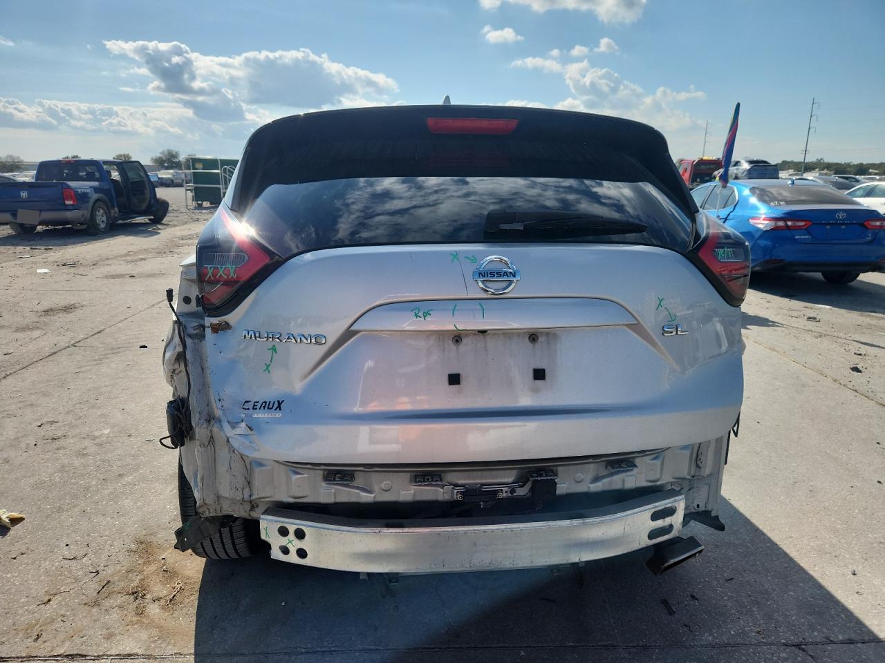 2020 Nissan Murano Sl VIN: 5N1AZ2CJ1LN135405 Lot: 90458915