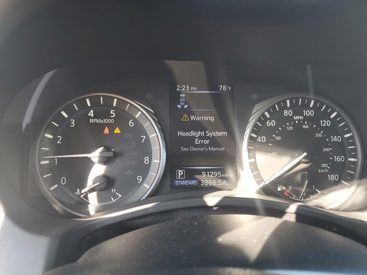 2020 Infiniti Q50 Pure VIN: JN1EV7AP2LM206707 Lot: 93297625