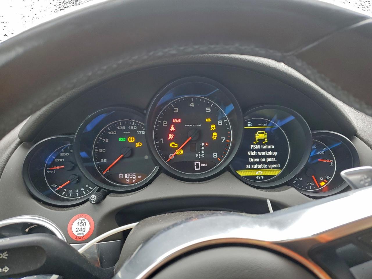 2017 Porsche Cayenne VIN: WP1AA2A25HKA89348 Lot: 94192675