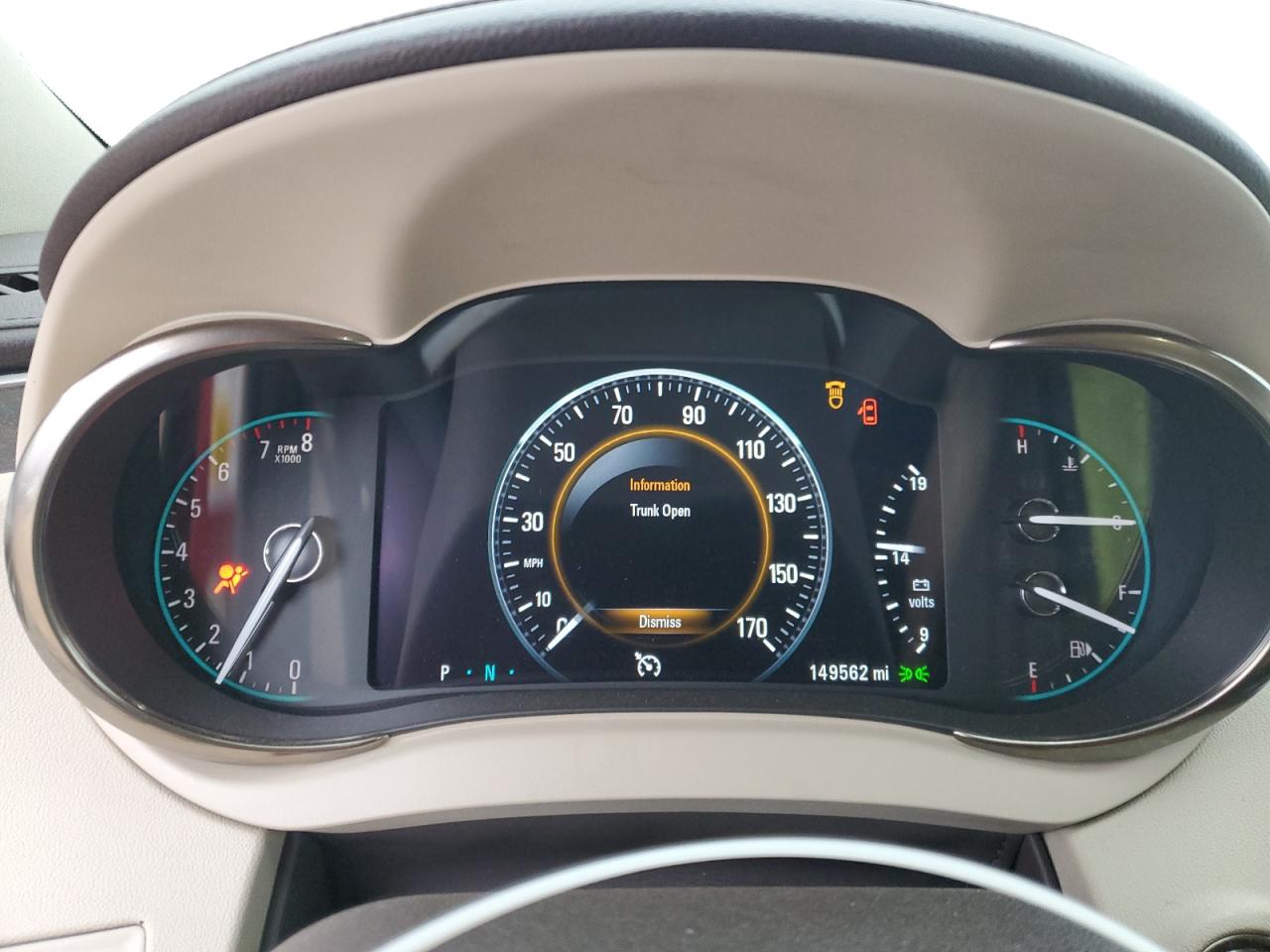 2014 Buick Lacrosse Premium VIN: 1G4GE5G35EF261539 Lot: 92201795