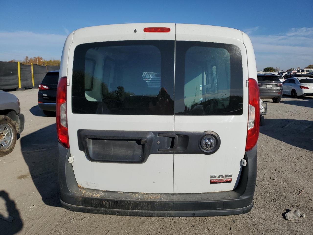 2017 Ram Promaster Delivery Van VIN: ZFBERFAB0H6E68775 Lot: 91052835