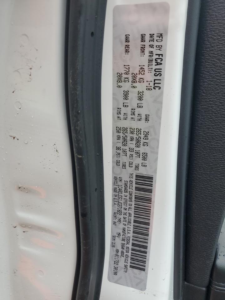 2018 Dodge Durango Gt VIN: 1C4RDJDG1JC271822 Lot: 92047205