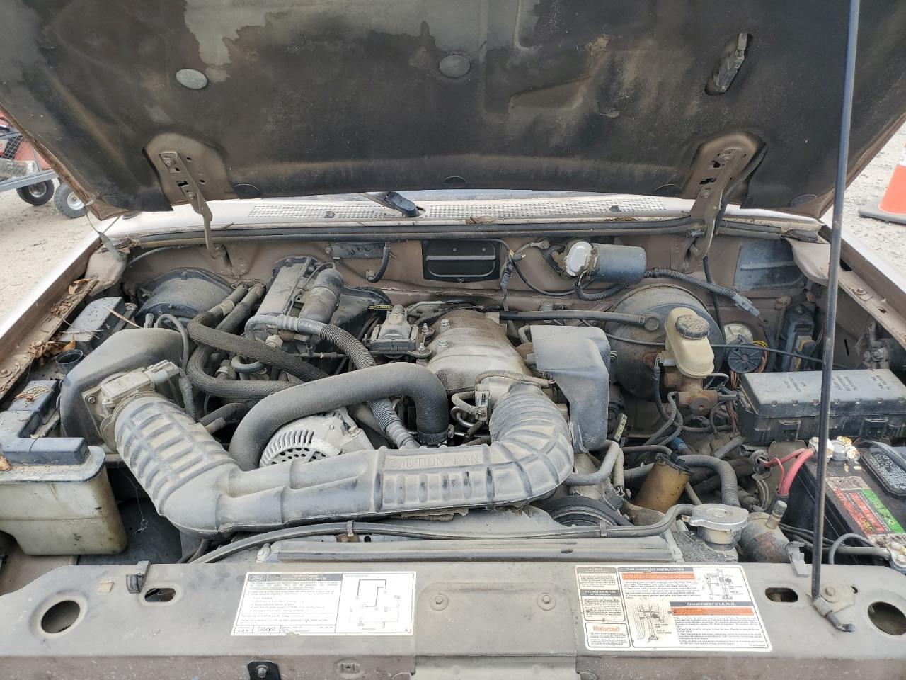 1993 Ford Ranger VIN: 1FTCR10U5PUB58882 Lot: 92195135