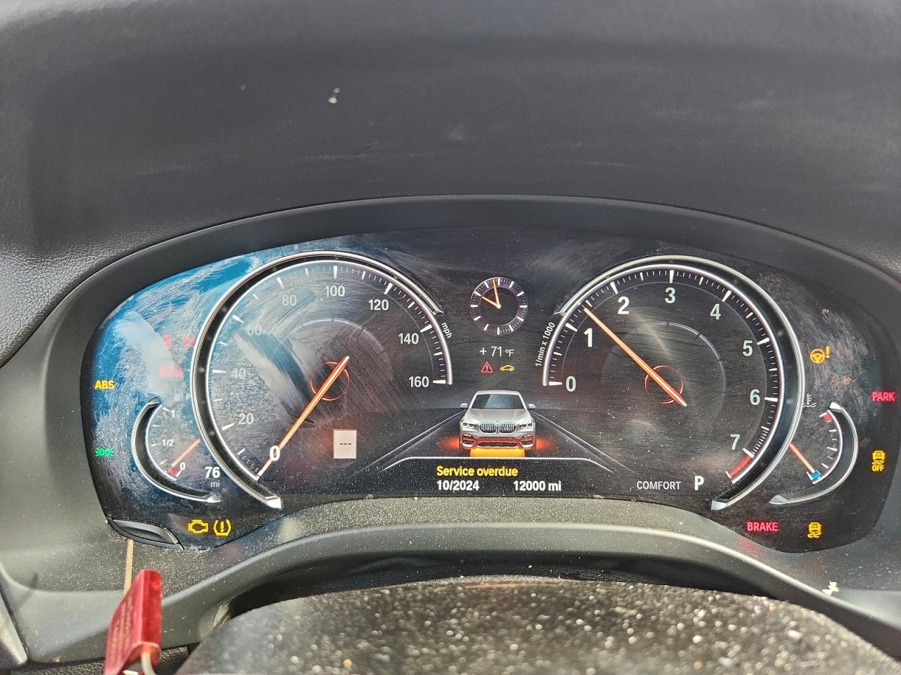 2018 BMW X3 xDrive30I VIN: 5UXTR9C58JLD72864 Lot: 94072785