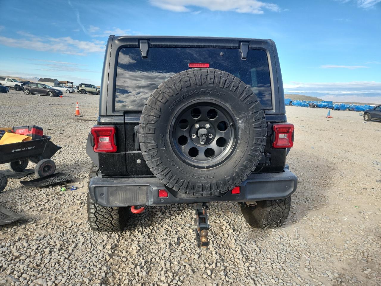 2020 Jeep Wrangler Unlimited Sahara VIN: 1C4HJXEG5LW147589 Lot: 91682695