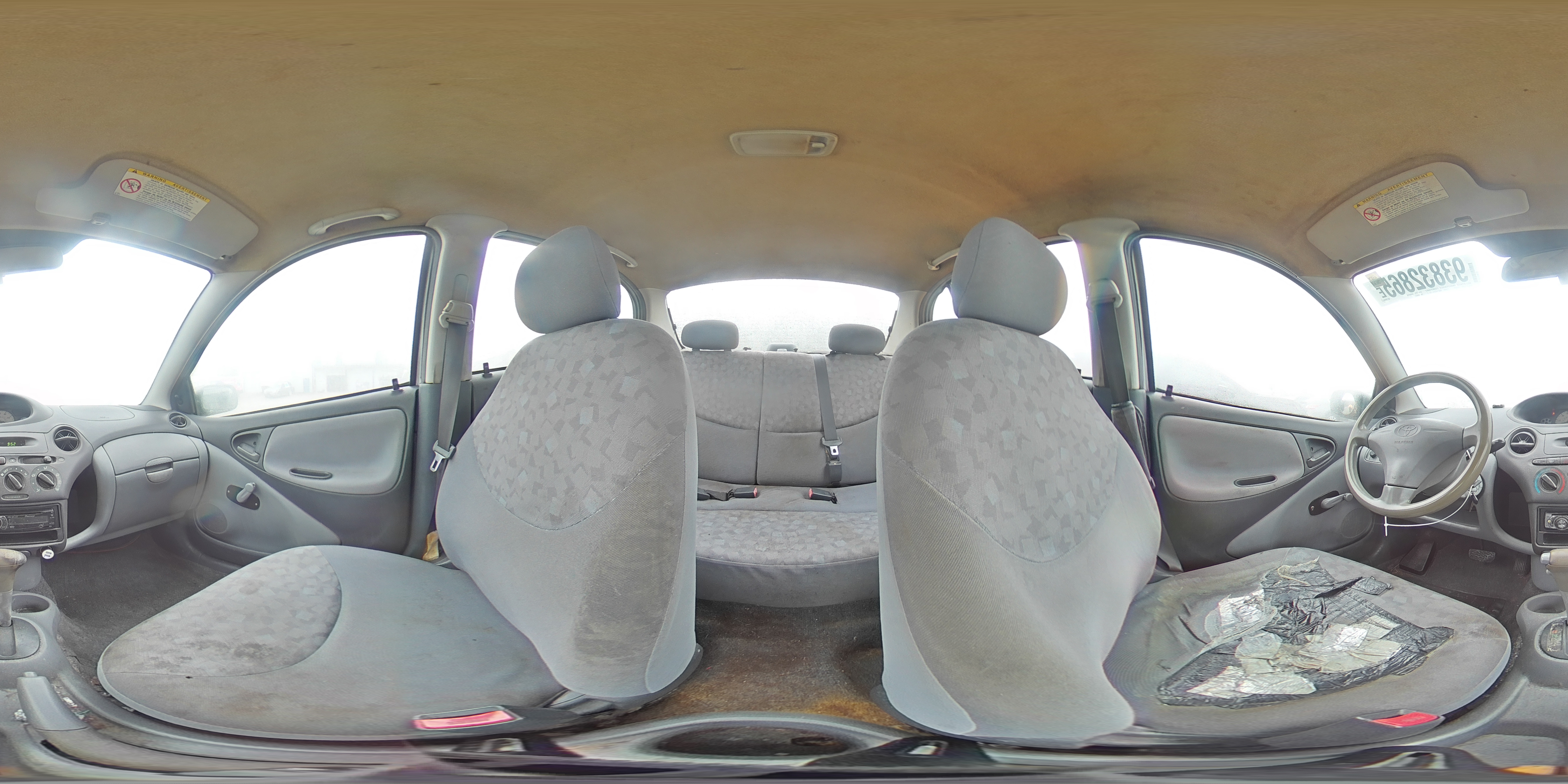 2000 Toyota Echo VIN: JTDBT1238Y0094024 Lot: 93832865