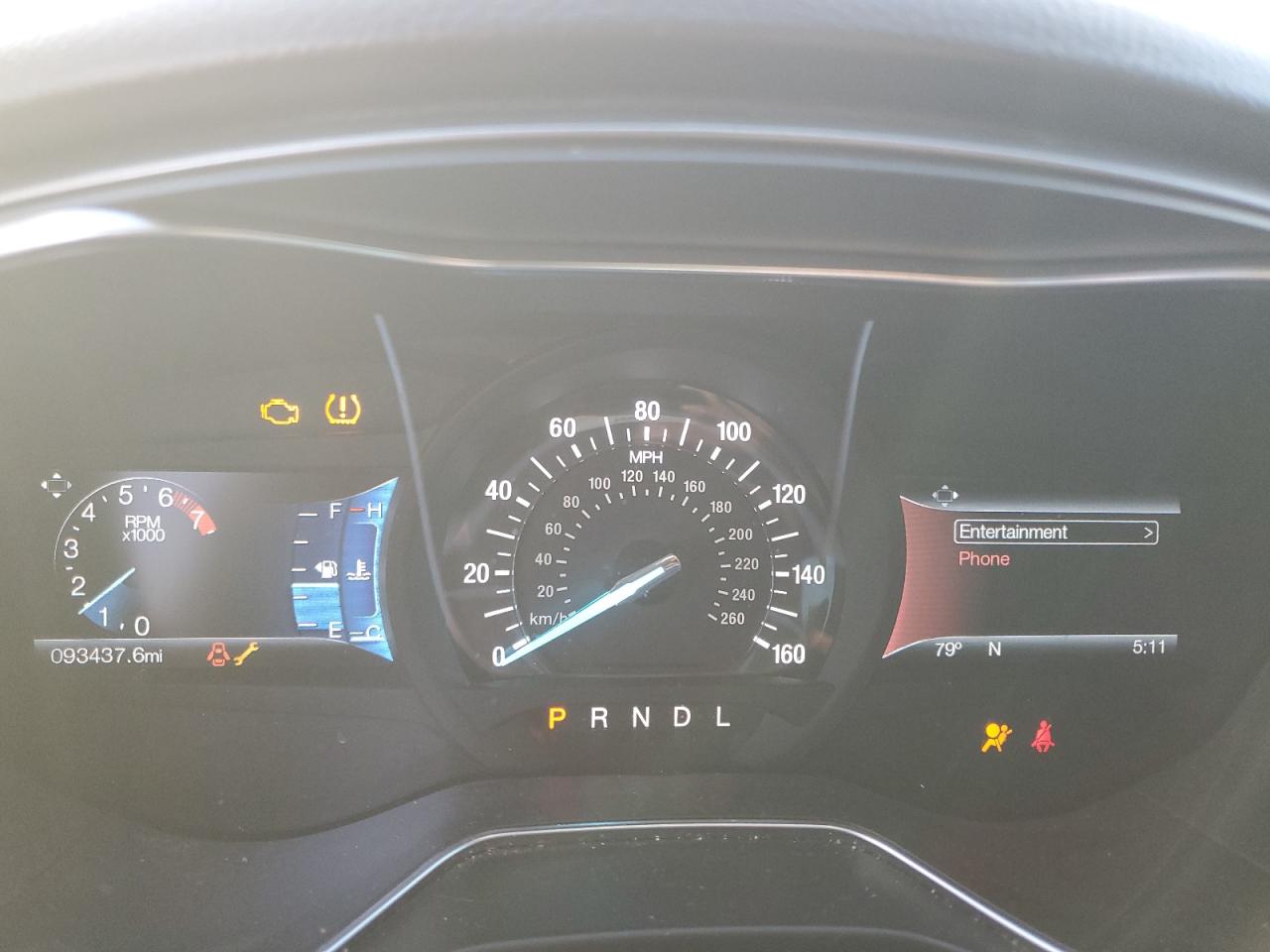 2017 Ford Fusion Se VIN: 3FA6P0H7XHR321973 Lot: 92737845