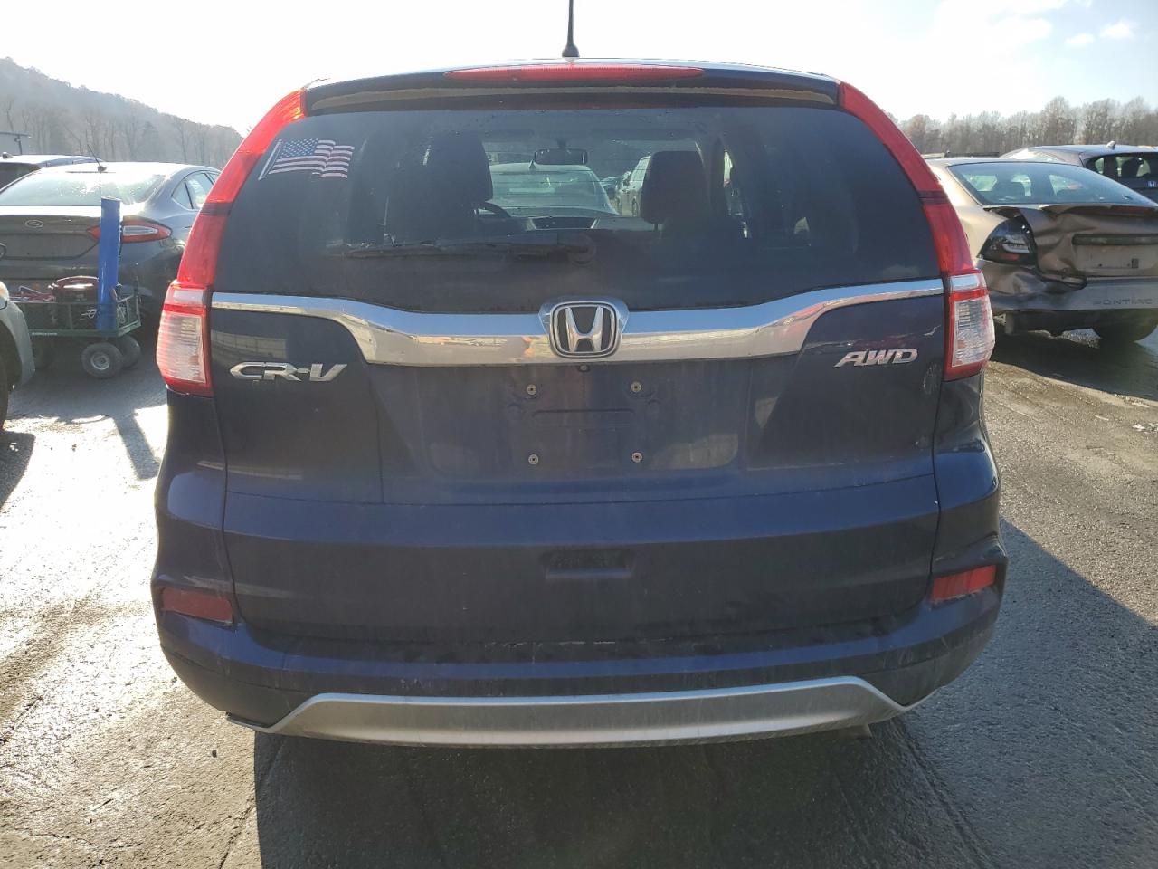 2015 Honda Cr-V Ex VIN: 5J6RM4H54FL052221 Lot: 93644355