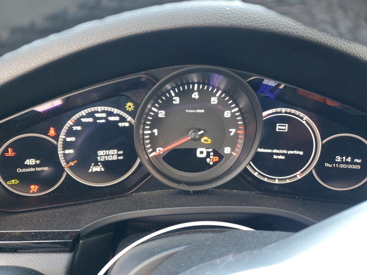 2020 Porsche Cayenne VIN: WP1AA2AY3LDA04458 Lot: 94053185