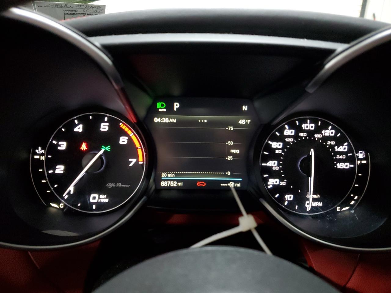 2018 Alfa Romeo Giulia Ti Q4 VIN: ZARFAEEN3J7594512 Lot: 93286375