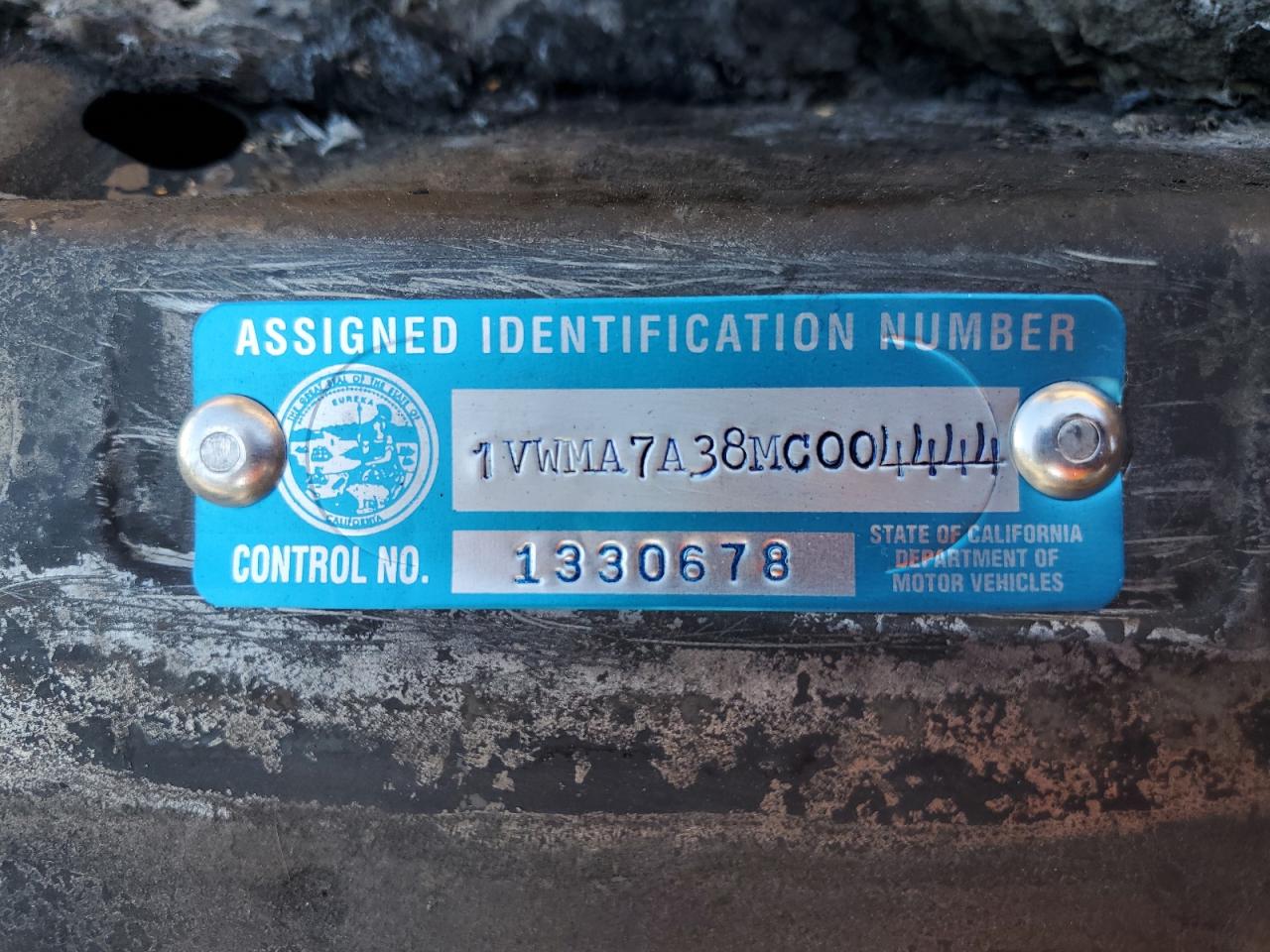 2021 Volkswagen Passat R-Line VIN: 1VWMA7A38MC004444 Lot: 70197625