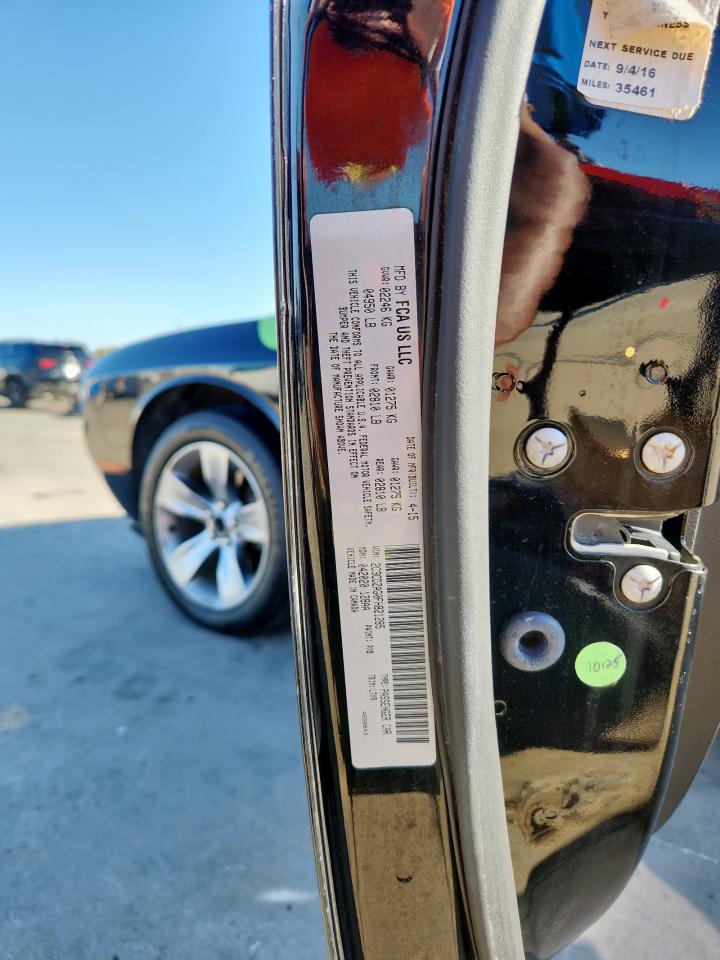 2015 Dodge Challenger Sxt VIN: 2C3CDZAG0FH821285 Lot: 91589965