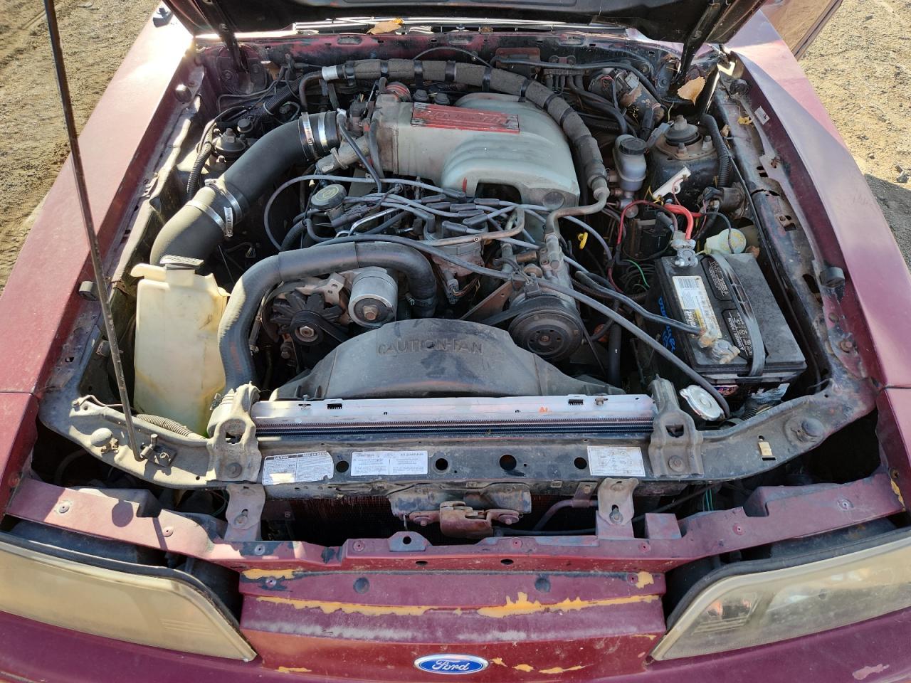 1988 Ford Mustang Gt VIN: 1FABP42E1JF300168 Lot: 92702745