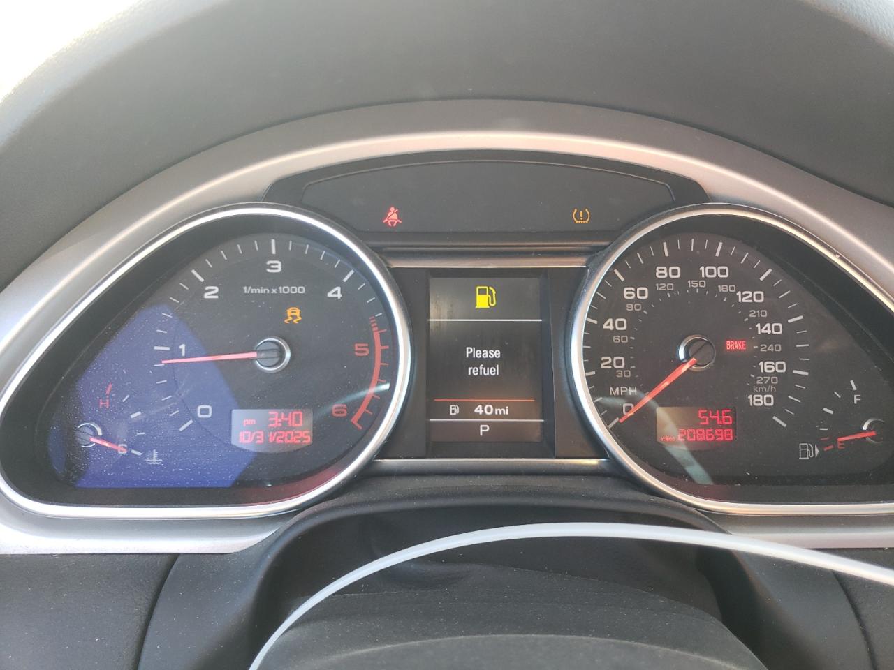 2011 Audi Q7 Premium Plus VIN: WA1LMAFE1BD003988 Lot: 91210795