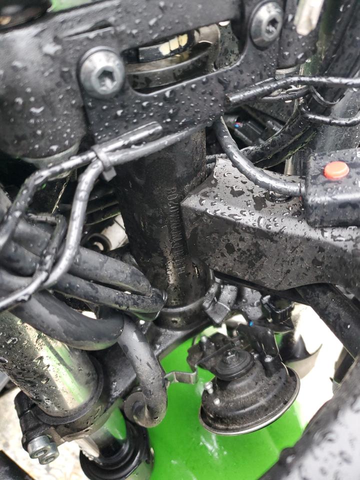 2023 Kawasaki Ex650 P VIN: ML5EXEP1XPDAA0208 Lot: 92004365