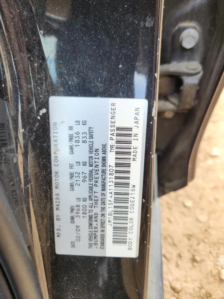 2010 Mazda 3 I VIN: JM1BL1SF4A1131807 Lot: 92919545