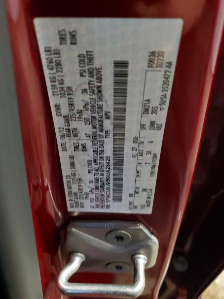 2013 Ford Escape Titanium VIN: 1FMCU0J95DUA28420 Lot: 89819655