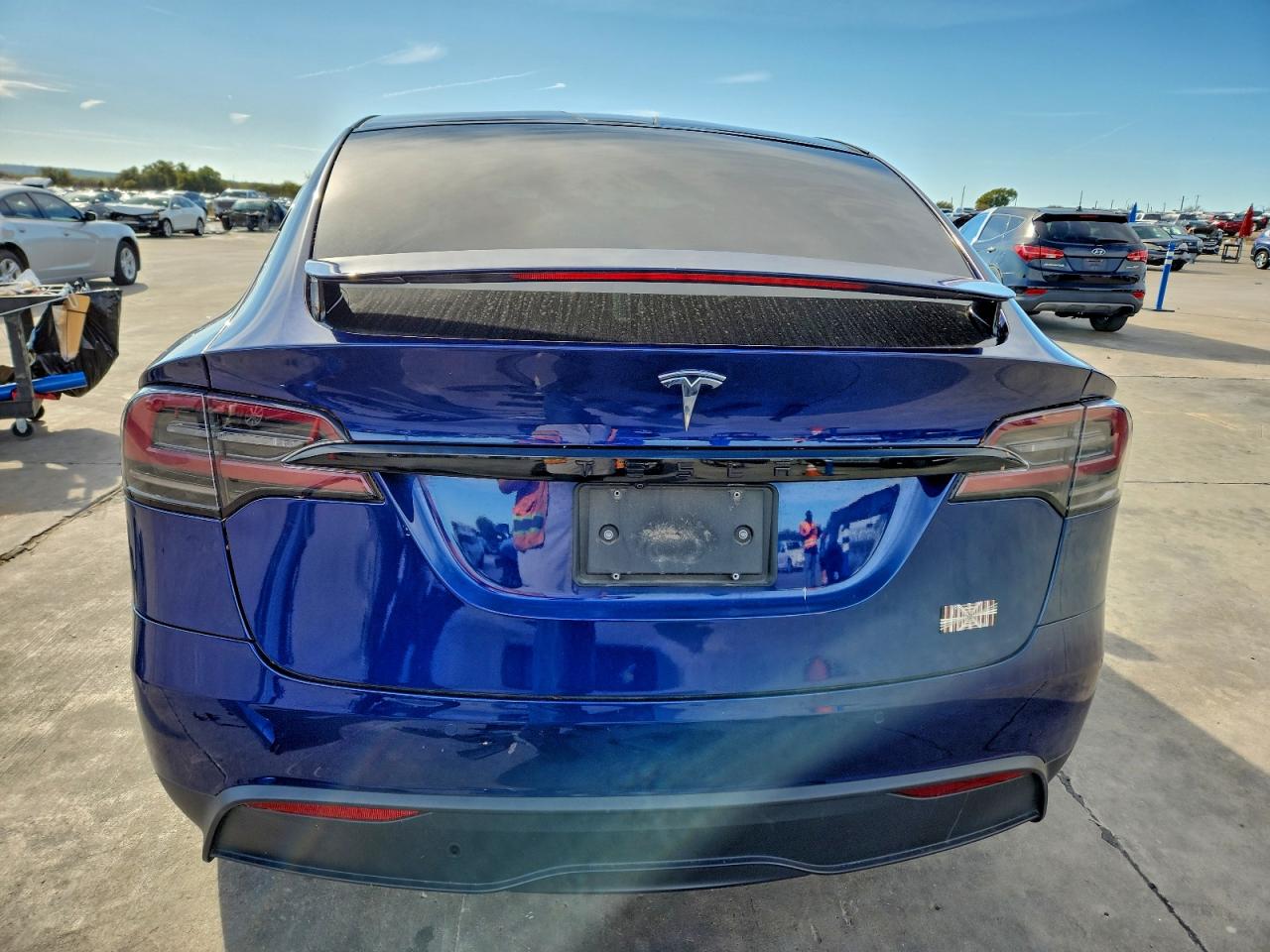2022 Tesla Model X VIN: 7SAXCBE65NF333692 Lot: 93320185