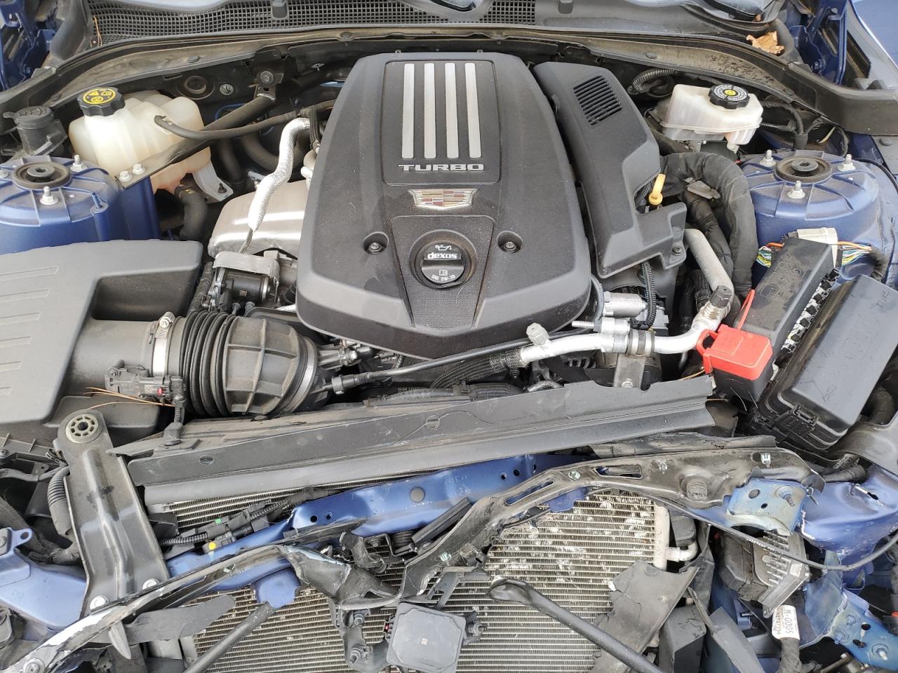 2020 Cadillac Ct4 Premium Luxury VIN: 1G6DB5RL4L0123376 Lot: 93511885