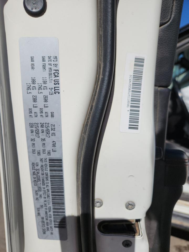 2020 Jeep Compass Trailhawk VIN: 3C4NJDDB5LT118591 Lot: 90345145