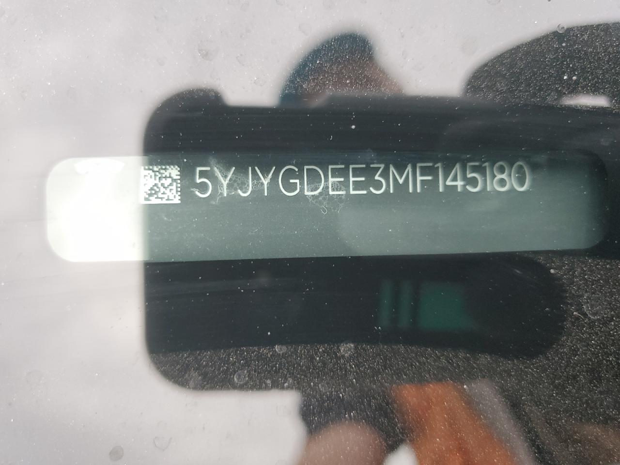 2021 Tesla Model Y VIN: 5YJYGDEE3MF145180 Lot: 90601885