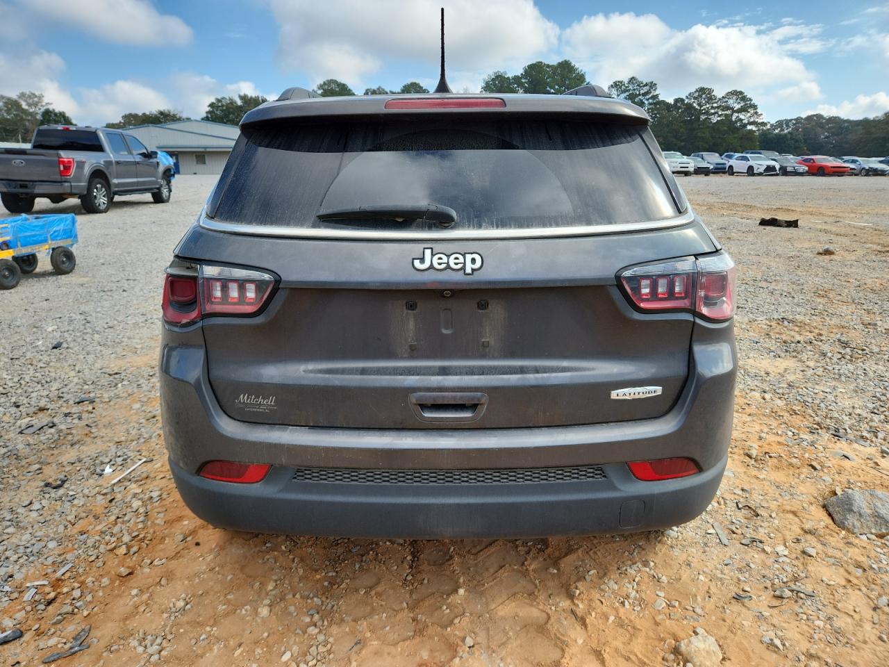 2018 Jeep Compass Latitude VIN: 3C4NJCBB0JT268201 Lot: 93586975