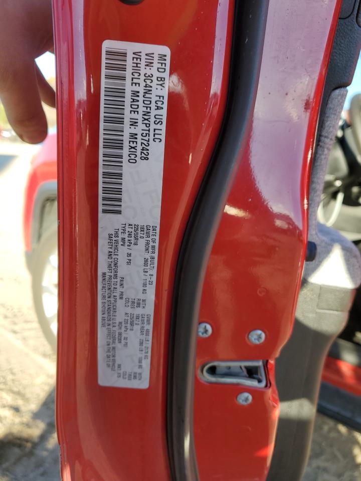 2023 Jeep Compass Latitude Lux VIN: 3C4NJDFNXPT572428 Lot: 91024035