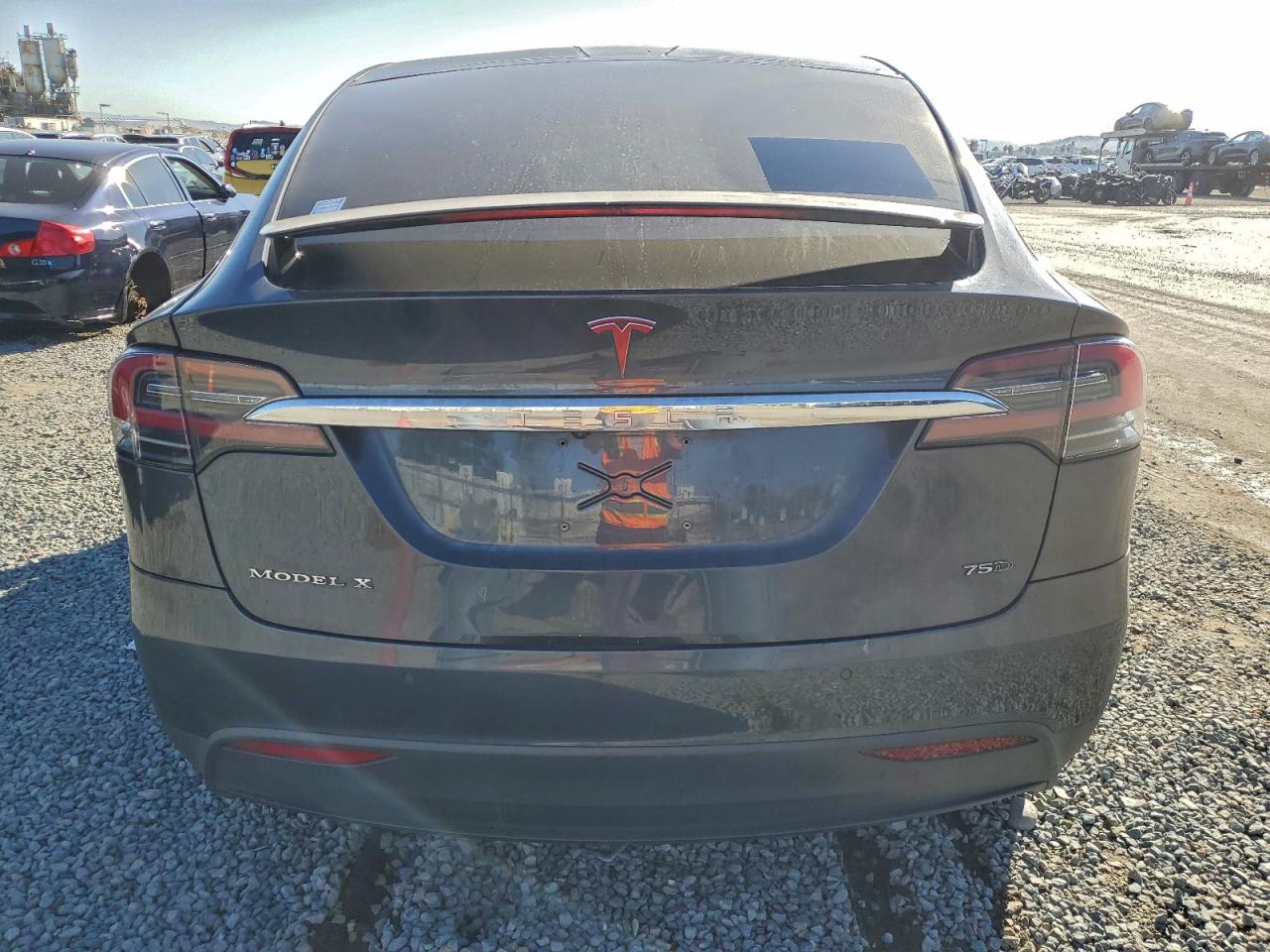 2016 Tesla Model X VIN: 5YJXCBE27GF016669 Lot: 93328645