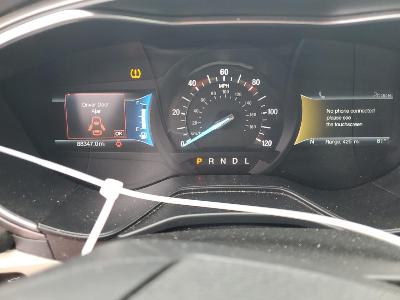 2019 Ford Fusion Se VIN: 3FA6P0LU9KR263228 Lot: 93746415