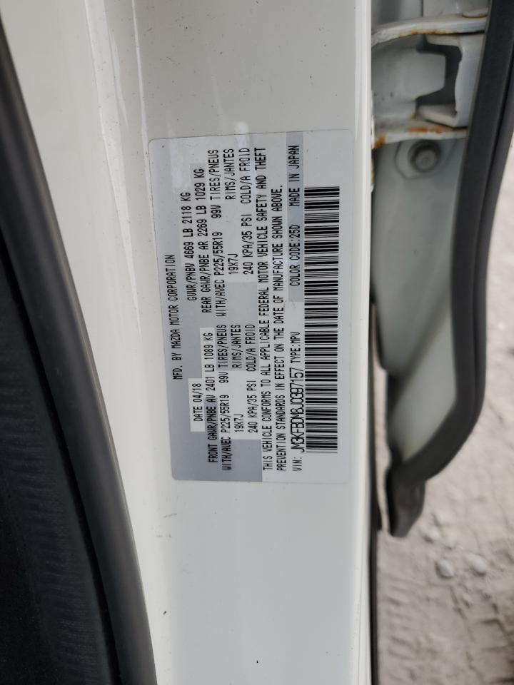 2018 Mazda Cx-5 Grand Touring VIN: JM3KFBDM8J0397157 Lot: 91859495