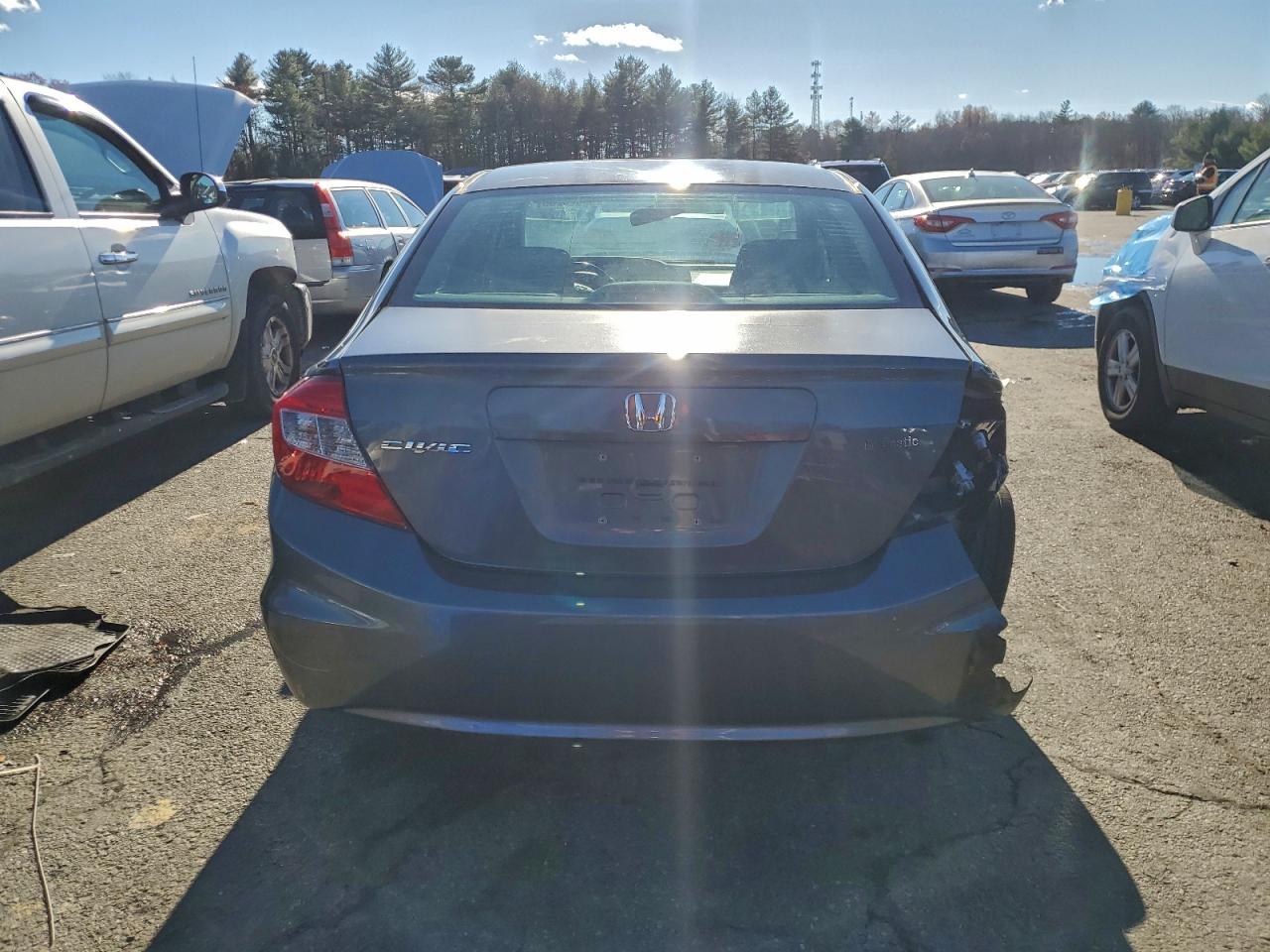 2012 Honda Civic Exl VIN: 2HGFB2F91CH556549 Lot: 93628255