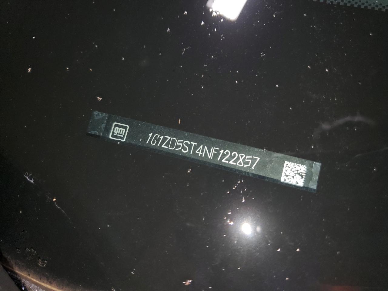 2022 Chevrolet Malibu Lt VIN: 1G1ZD5ST4NF122857 Lot: 93246915