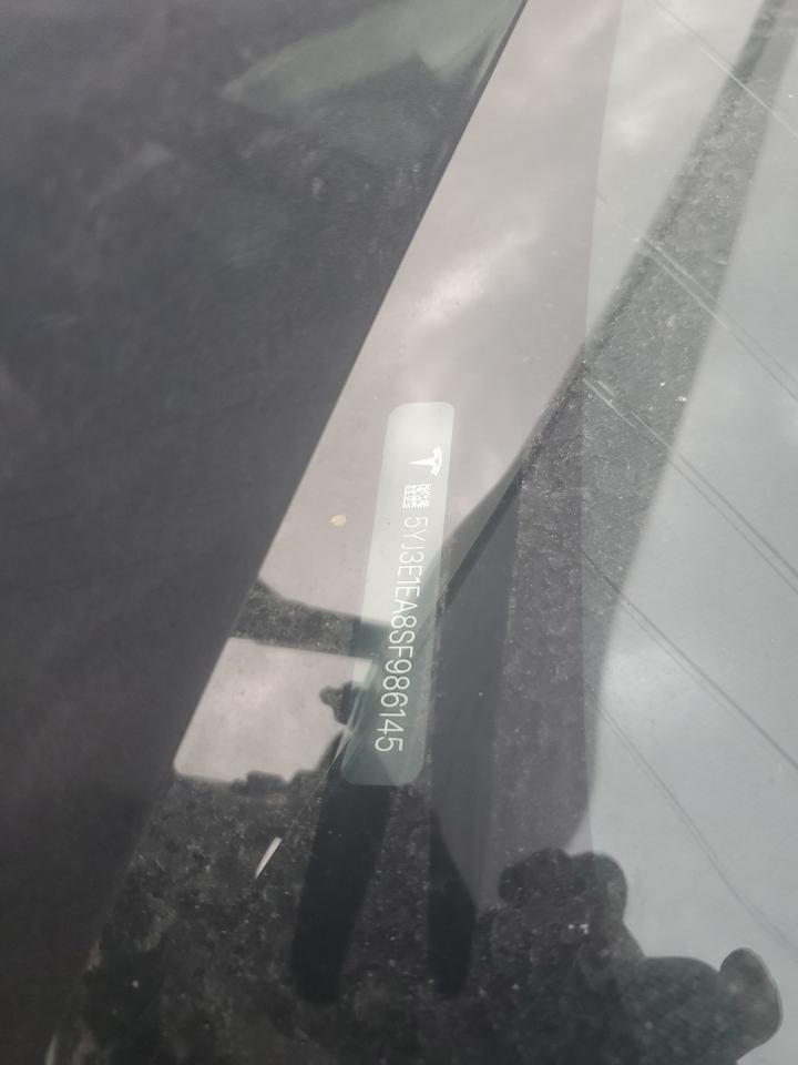 2025 Tesla Model 3 VIN: 5YJ3E1EA8SF986145 Lot: 93062785