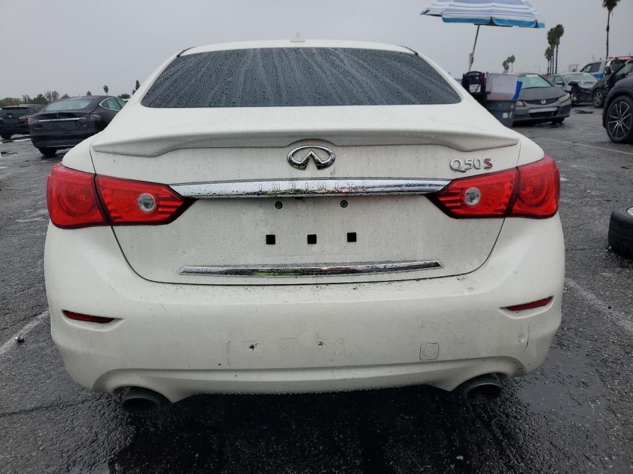 2017 Infiniti Q50 Red Sport 400 VIN: JN1FV7APXHM851293 Lot: 93189295