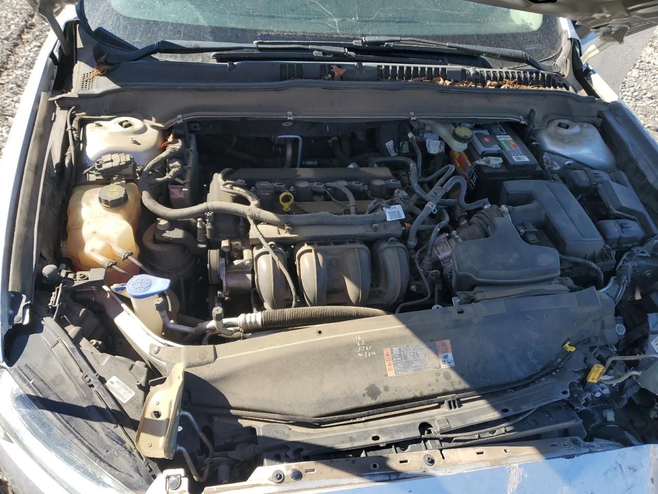 2016 Ford Fusion S VIN: 3FA6P0G76GR243384 Lot: 90574525