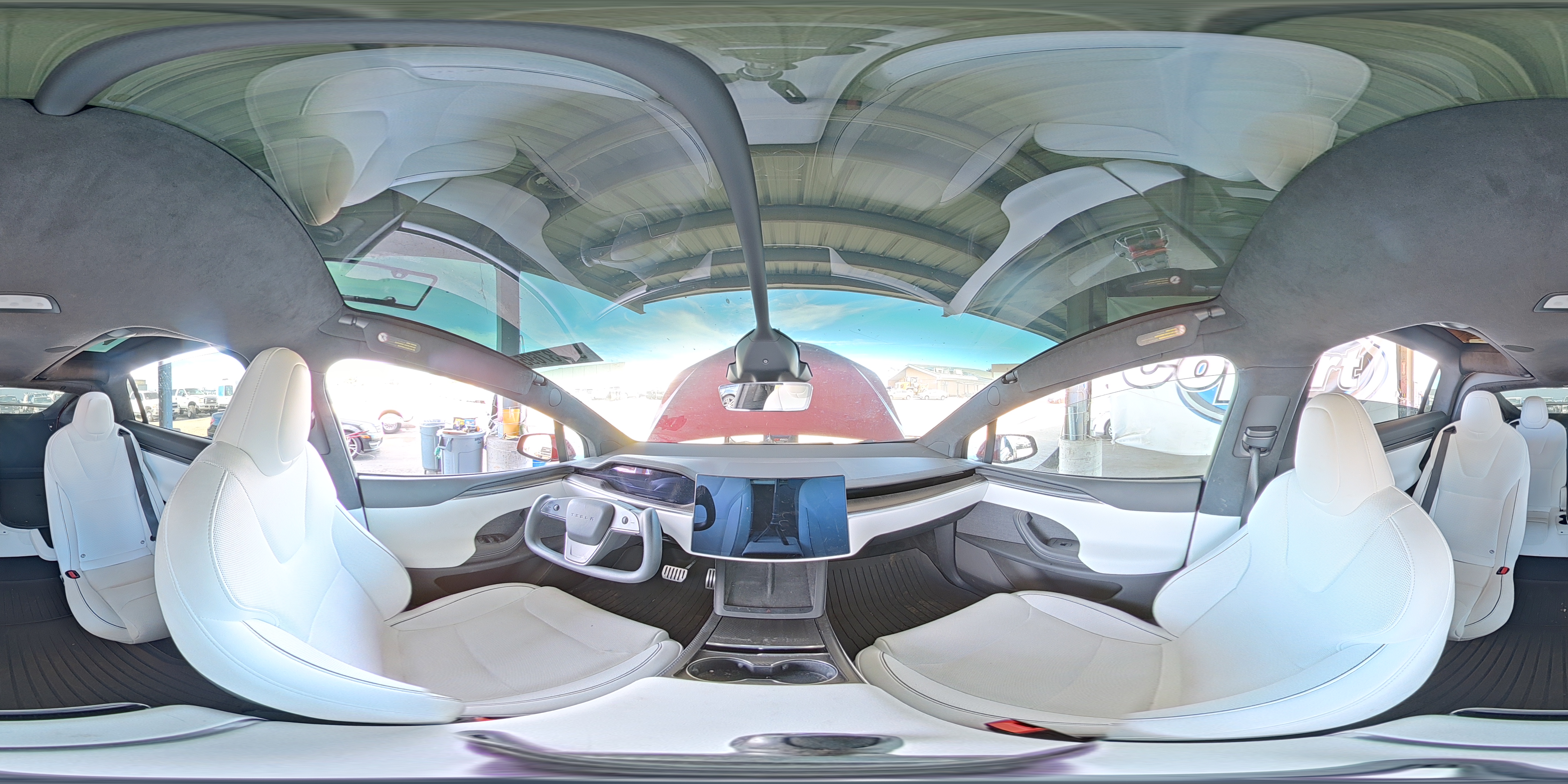 2023 Tesla Model X VIN: 7SAXCBE61PF402459 Lot: 90737695