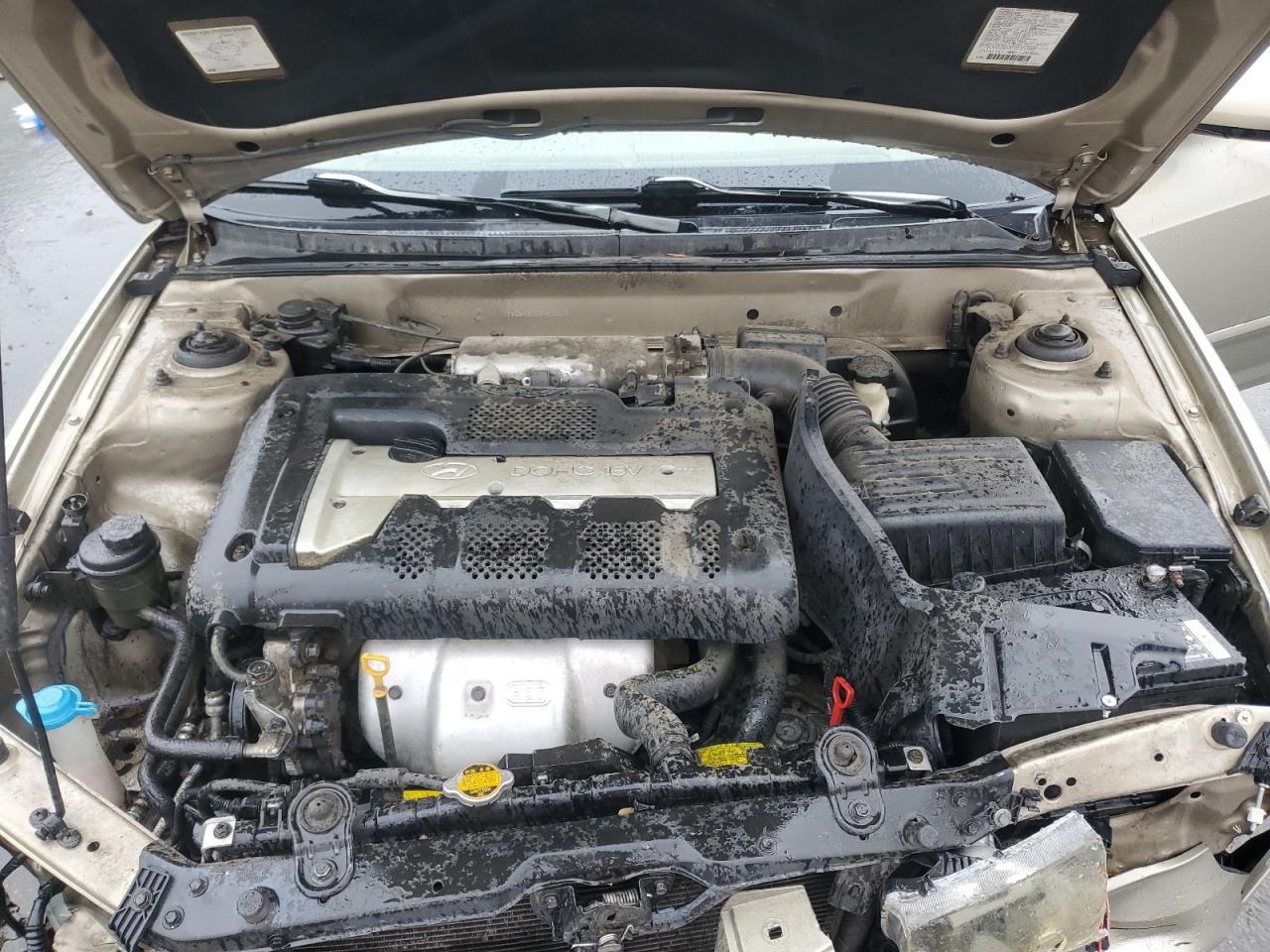 2002 Hyundai Elantra Gls VIN: KMHDN45D22U455123 Lot: 92129995