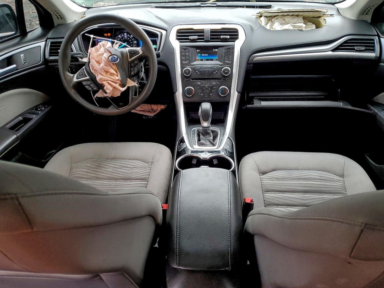 2016 Ford Fusion S Hybrid VIN: 3FA6P0UU1GR118805 Lot: 93336205