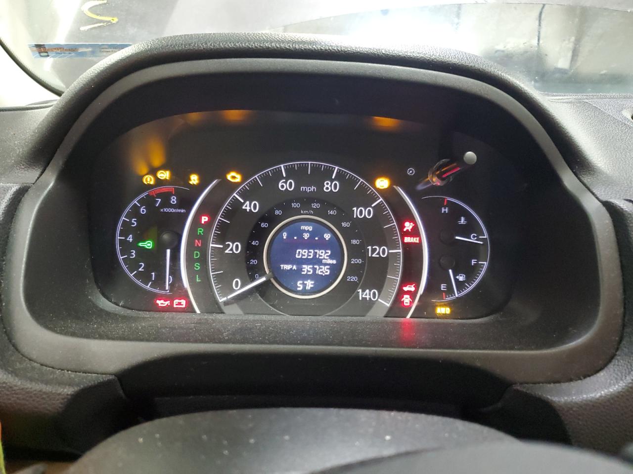 2015 Honda Cr-V Ex VIN: 5J6RM4H59FL105849 Lot: 91726495