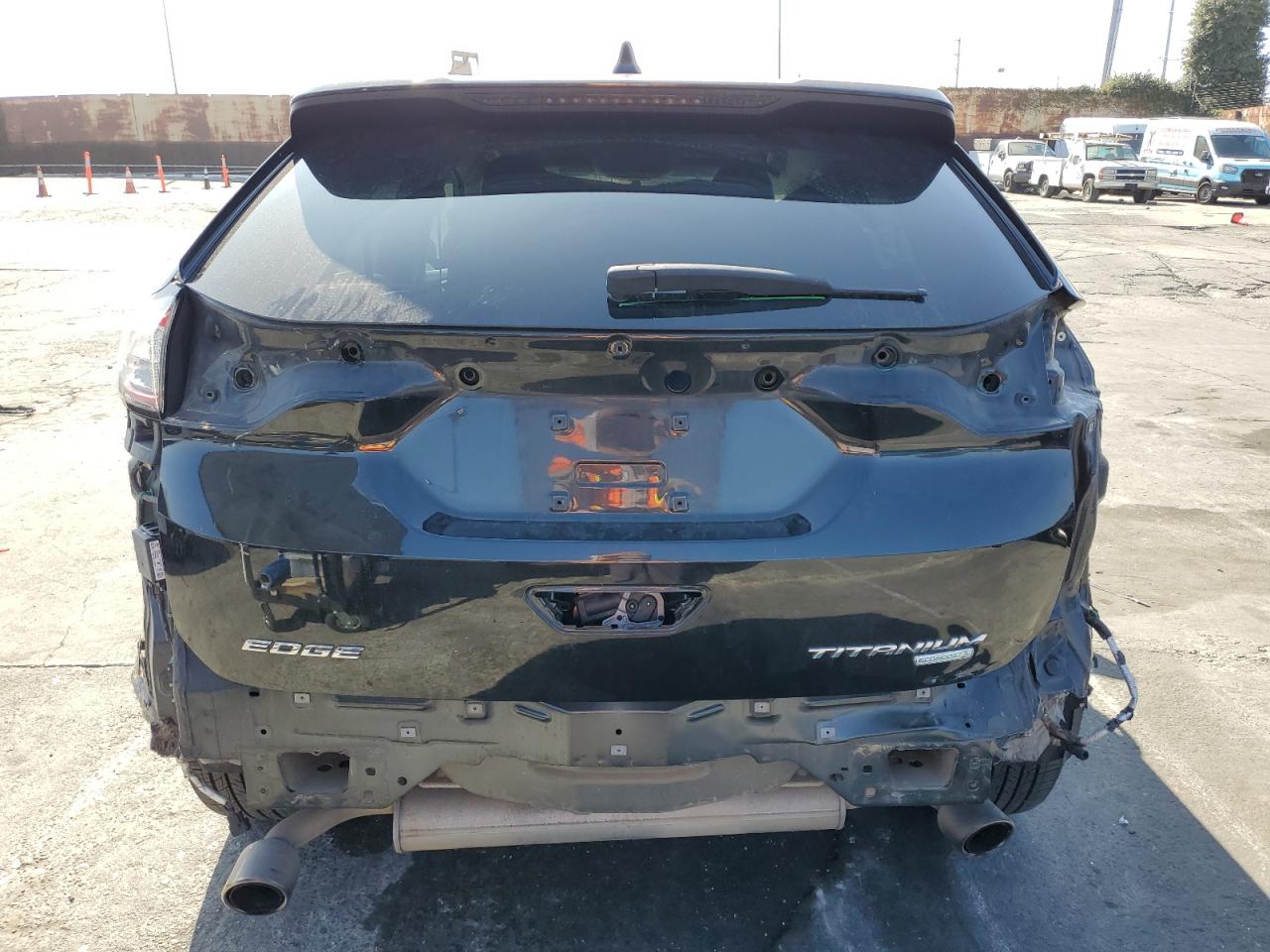 2015 Ford Edge Titanium VIN: 2FMTK3K96FBC07628 Lot: 91412885