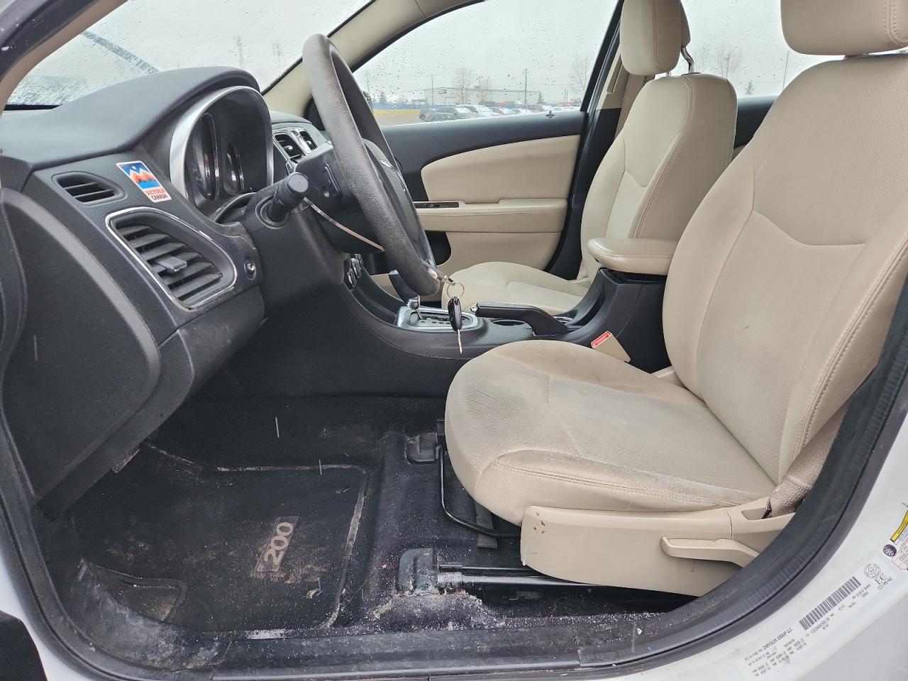 2012 Chrysler 200 Lx VIN: 1C3CCBABXCN201190 Lot: 92241845