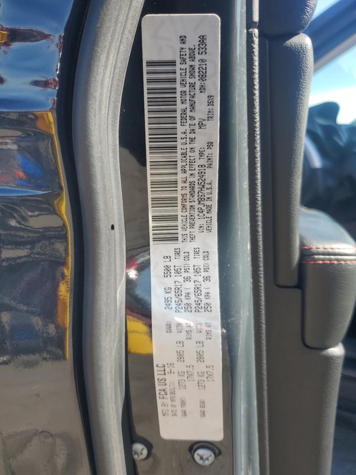 2017 Jeep Cherokee Trailhawk VIN: 1C4PJMBS7HW524918 Lot: 92092975