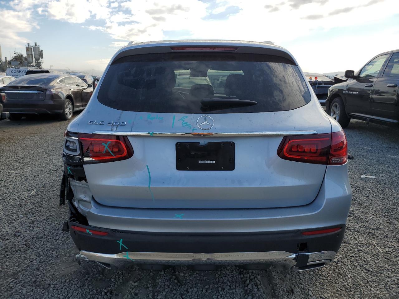 2022 Mercedes-Benz Glc 300 VIN: W1N0G8DB7NG107205 Lot: 92597055