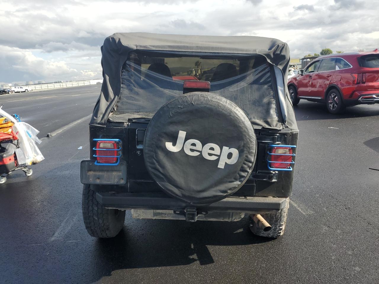 2000 Jeep Wrangler / Tj Se VIN: 1J4FA29P5YP742801 Lot: 92732765