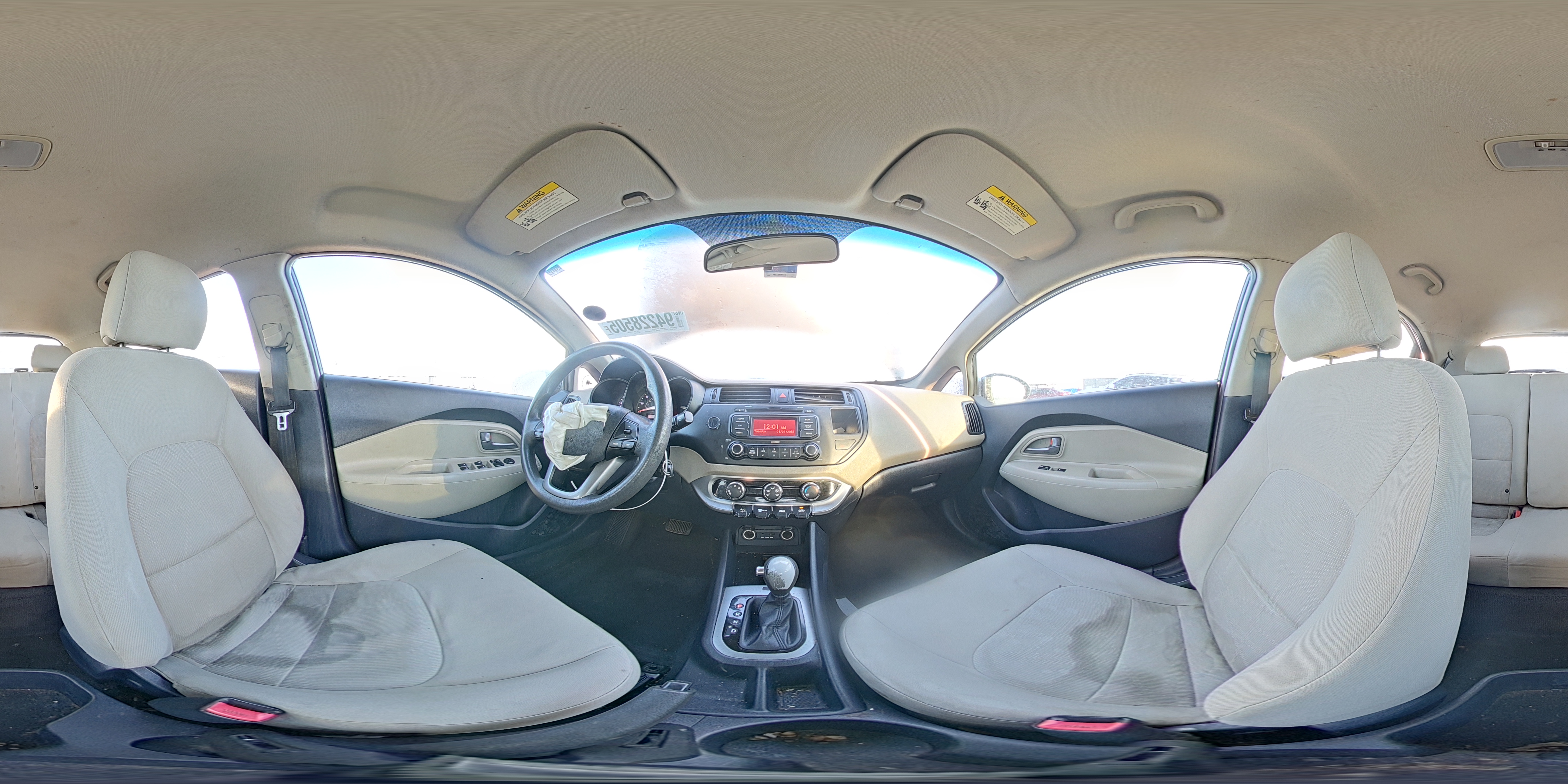 2013 Kia Rio Lx VIN: KNADM5A3XD6231404 Lot: 94228505