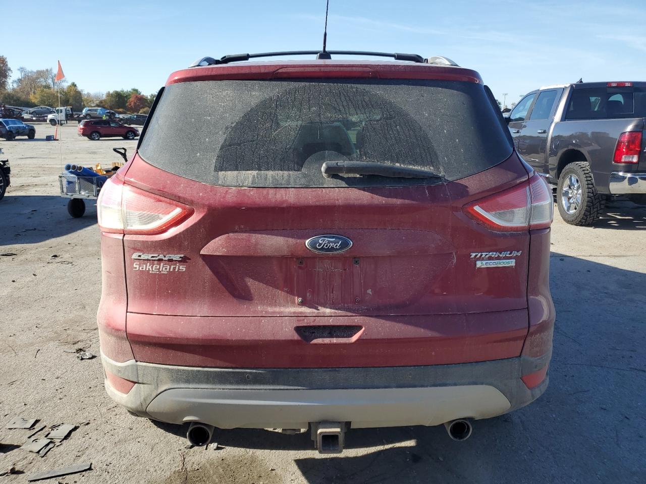 2013 Ford Escape Titanium VIN: 1FMCU0J93DUB55182 Lot: 92138625