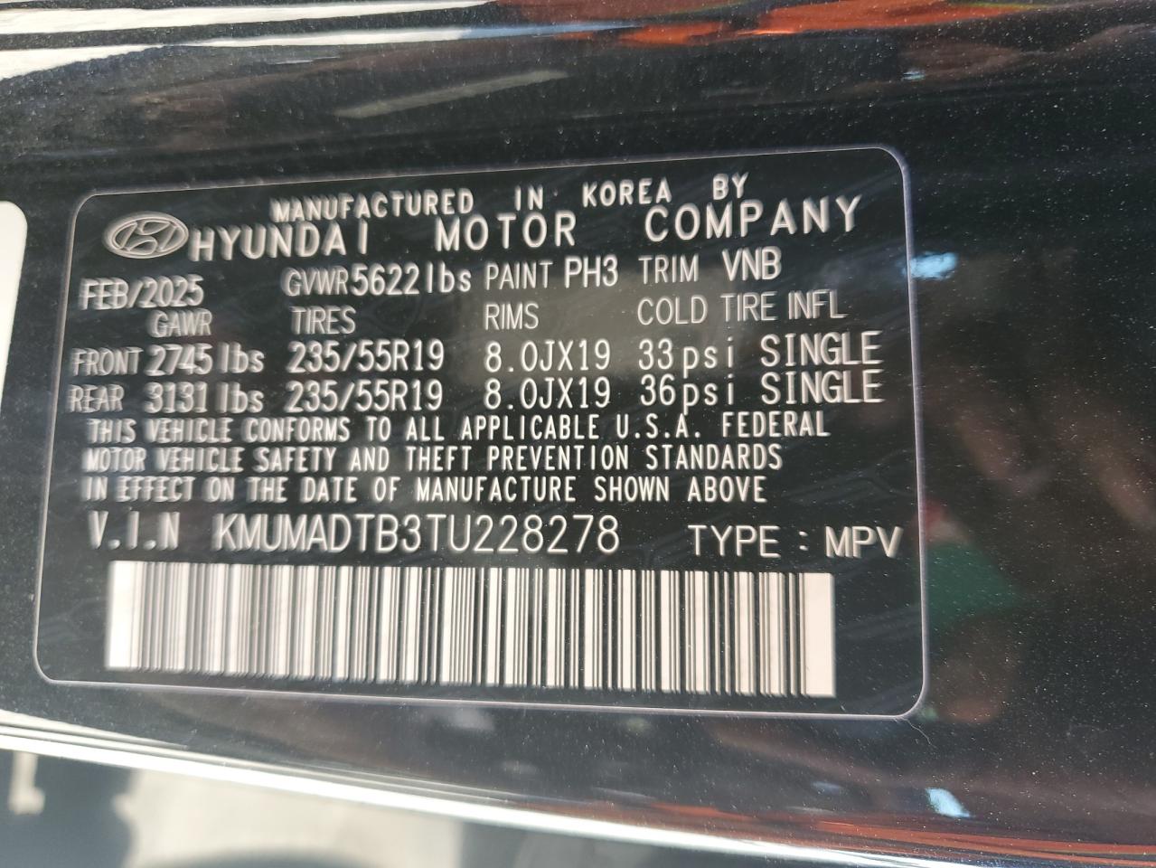 2026 Genesis Gv70 Base VIN: KMUMADTB3TU228278 Lot: 91384195