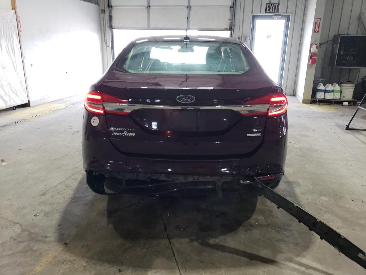 2017 Ford Fusion Se VIN: 3FA6P0T92HR321295 Lot: 92846805